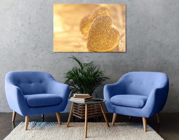 Quadro su tela – Cuoricini romantici