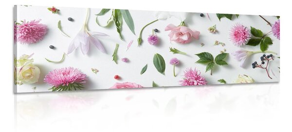 Stampa su tela – Natura morta magica di fiori