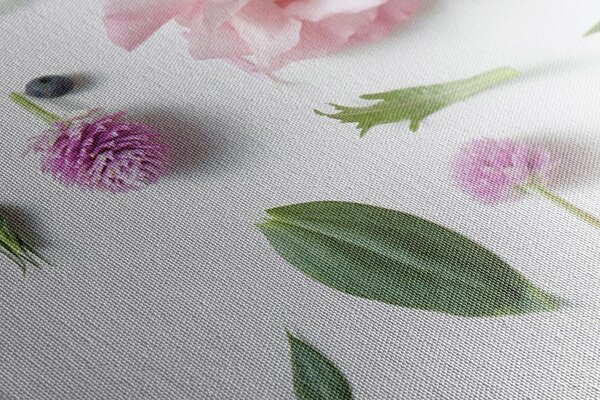 Stampa su tela – Natura morta magica di fiori