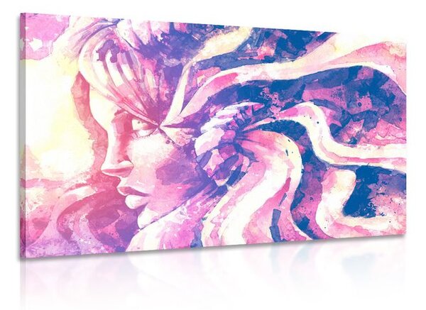 Stampa su tela – Donna in versione fantasy