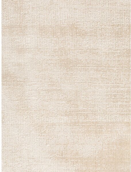 Tappeto avorio in viscosa tessuto a mano 160x230 cm Noemi – Vikosa