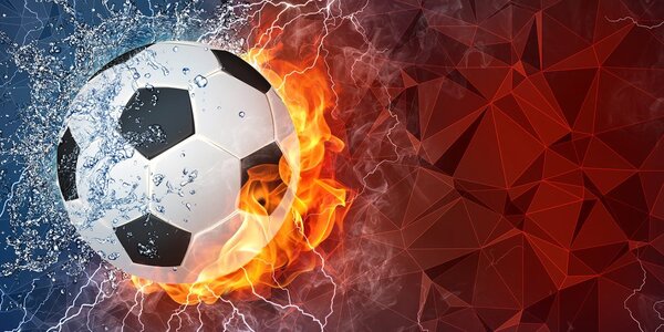 Stampa su tela – Pallone da calcio