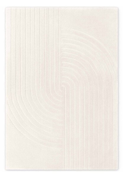 Tappeto color crema in lana tessuto a mano 160x230 cm Arcura – Vikosa