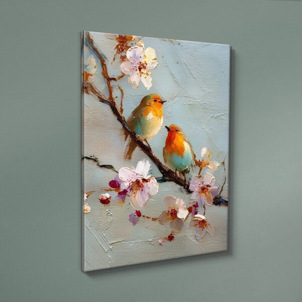 Dipinto stampato con cornice inclusa 60x80 cm Robins – Styler