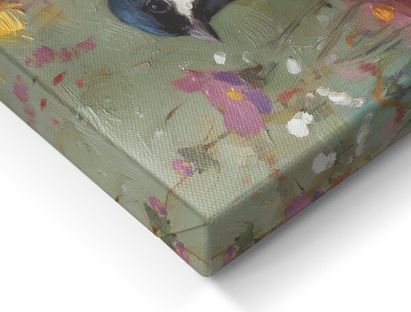 Dipinto stampato dipinto su tela 32x32 cm Yellow Parus – Styler