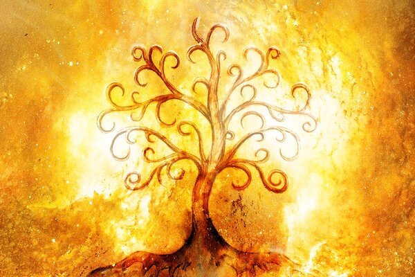 Quadro su tela – Albero della vita