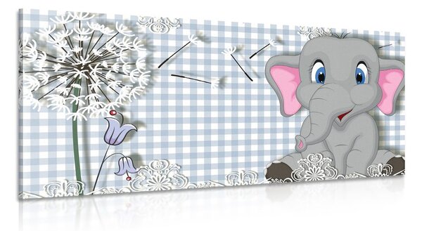 Stampa su tela – Piccolo elefante