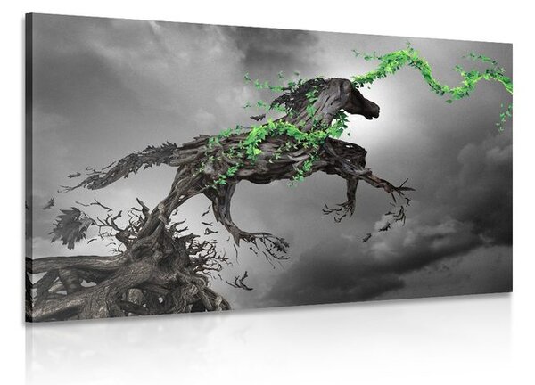 Quadro su tela – Cavallo in design unico