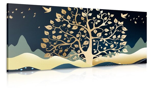 Stampa su tela – Albero della vita moderno