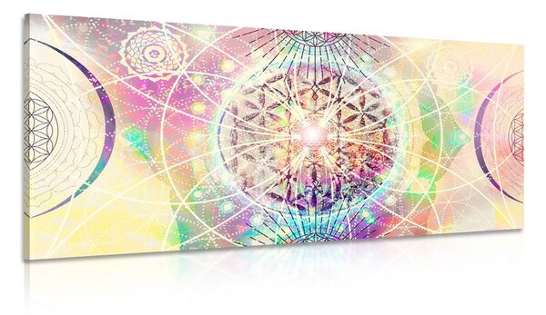 Quadro su tela – Mandala in design interessante