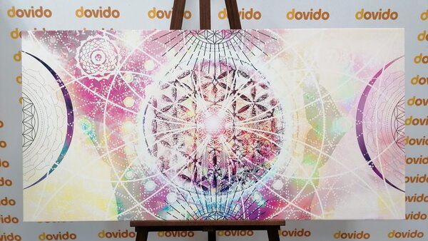Quadro su tela – Mandala in design interessante
