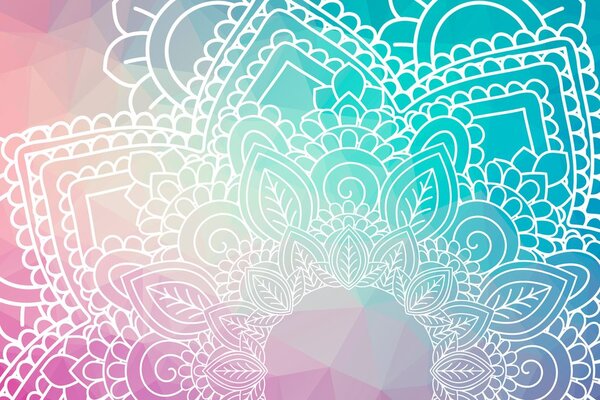 Stampa su tela – Elementi di Mandala