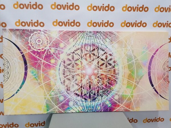 Quadro su tela – Mandala in design interessante