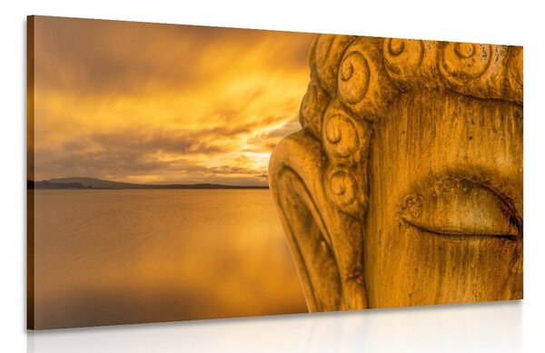 Quadro su tela – Dettaglio di Buddha