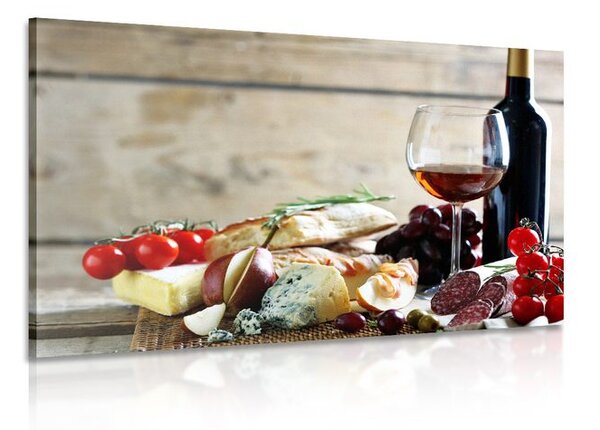Quadro su tela – Cena romantica