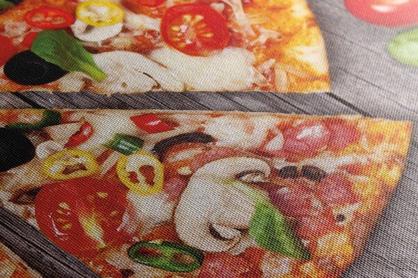 Stampa su tela – Pizza