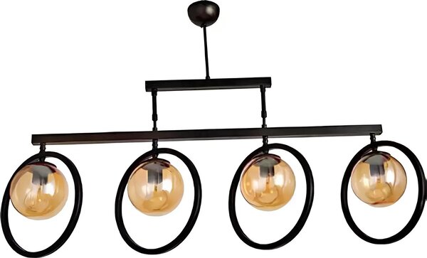 Lampada da soffitto in stile lussuoso Un richiamo visivo per il soggiorno