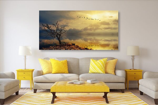 Quadro su tela – Albero secco