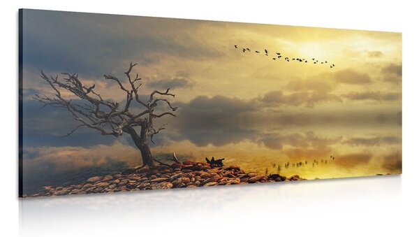 Quadro su tela – Albero secco