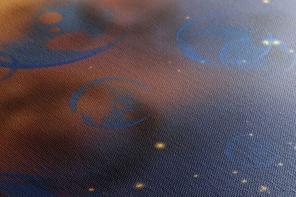 Stampa su tela – Bolle magiche