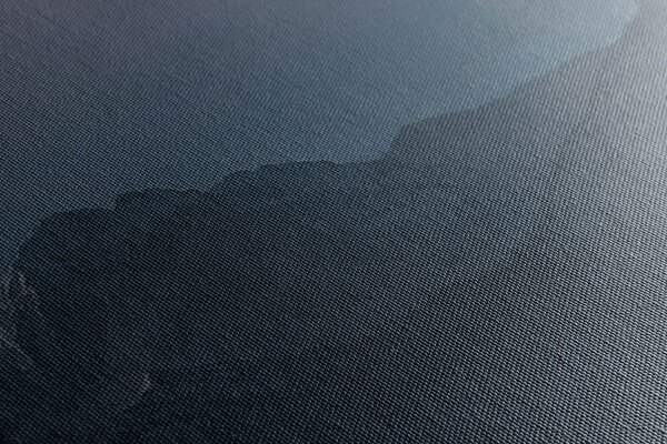 Quadro su tela – Luna piena sopra le montagne
