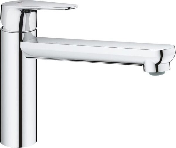 Rubinetto da cucina, GROHE Start Curve, a risparmio idrico, senza barra di comando, con set di scarico incluso, GROHE StarLight cromato, 31717000