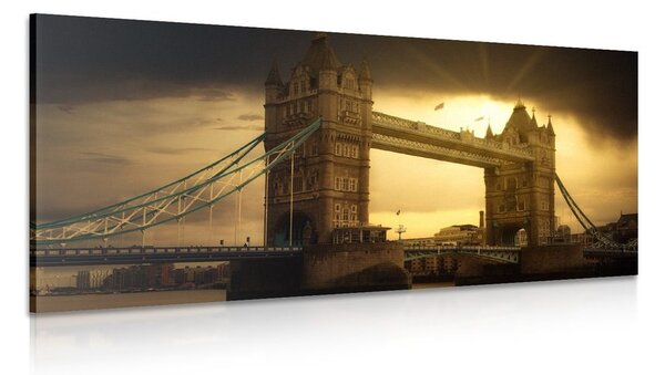 Quadro su tela – Tramonto su Tower Bridge