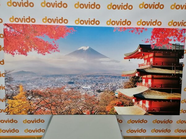 Quadro su tela – Autunno in Giappone