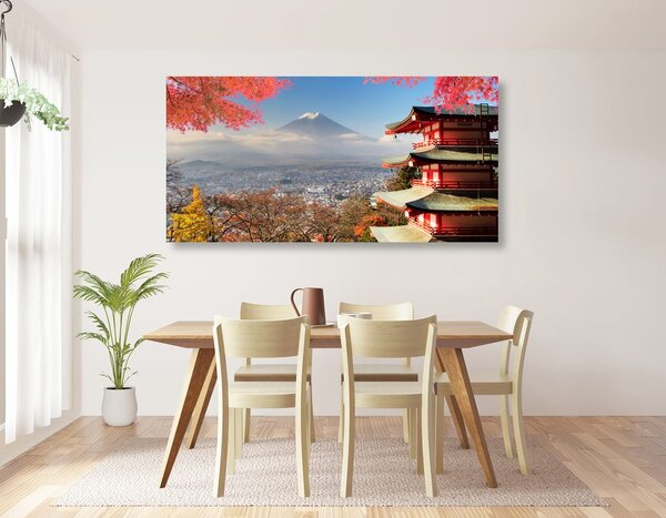 Quadro su tela – Autunno in Giappone