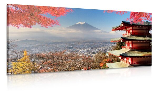 Quadro su tela – Autunno in Giappone