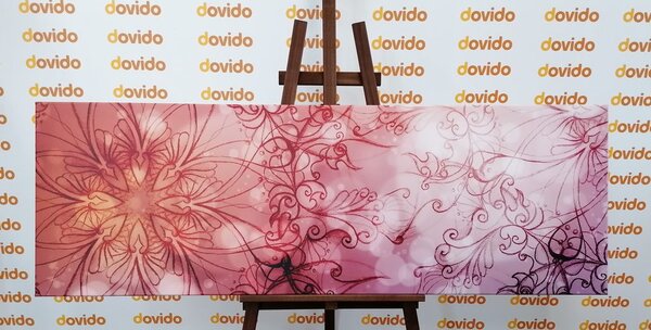 Quadro su tela – Mandala floreale