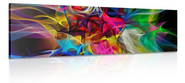 Stampa su tela – Caos astratto colorato