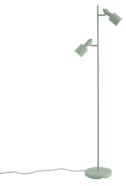 Lampada da terra moderna verde a 2 luci - Stijn