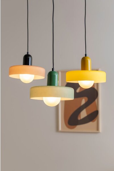 Lampadario verde ø 25 cm Opaco Grato – Leitmotiv
