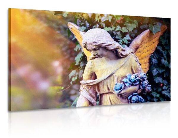 Quadro su tela – Statua di angelo