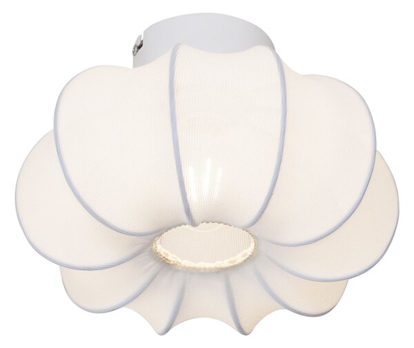 Plafoniera Japandi bianca 27cm - Plu Asyesha