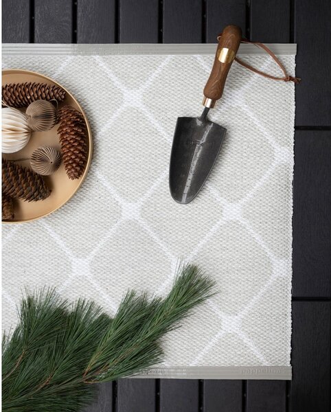 Passatoia da interno/esterno grigio chiaro/color crema 70x240 cm Rex Fossil – Pappelina
