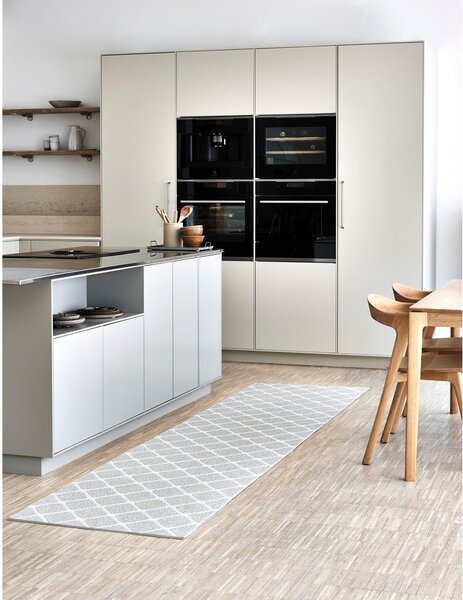Passatoia da interno/esterno grigio chiaro/color crema 70x240 cm Rex Fossil – Pappelina