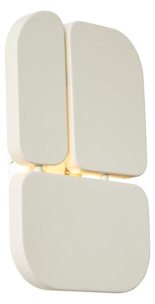 Lampada da parete di design beige a 3 luci - Planes
