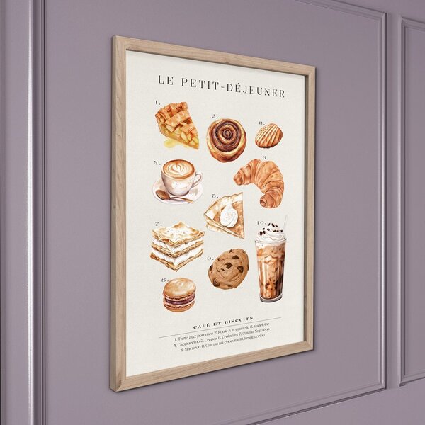 Dipinto 30x40 cm Petit Dejeuner – Styler
