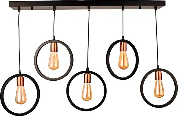 Lampada da soffitto lampadario in vetro interno della casa 70x90 stile soggiorno