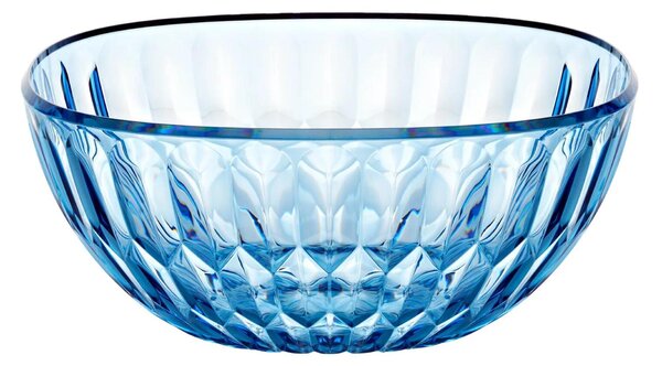 Contenitore insalatiera in Cristallo Acrilico Bio-based VANITY Dimensioni �30xh13 cm - 6280 cc in scatola serigrafata Colore Cielo