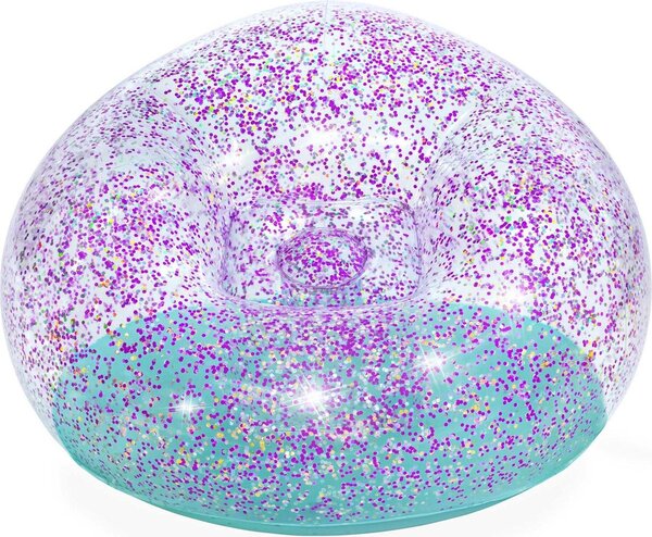 Sedia gonfiabile Bestway® Inflate-A-Chair™ Glitter Dream™ 114 x 112 x 66 cm
