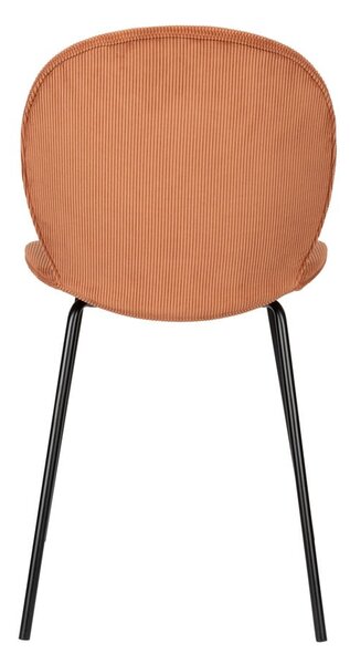 Sedie da pranzo in set di 2 pezzi in color mattone Bonnet - Zuiver