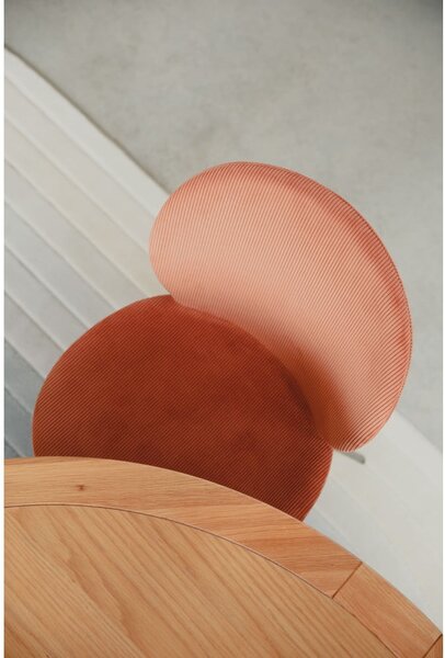 Sedie da pranzo in set di 2 pezzi in color mattone Bonnet - Zuiver