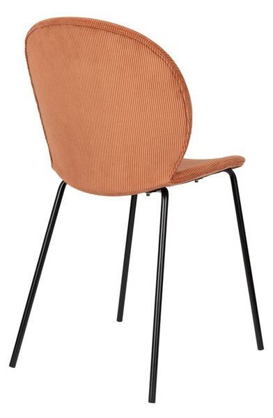Sedie da pranzo in set di 2 pezzi in color mattone Bonnet - Zuiver