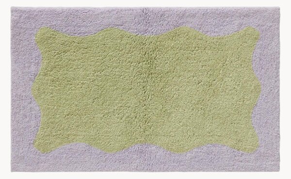 Tappeto da bagno in cotone fatto a mano Cara