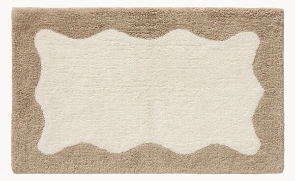 Tappeto da bagno in cotone fatto a mano Cara