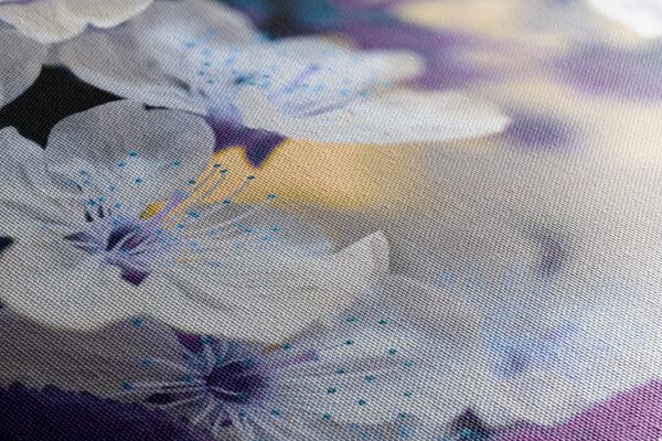 Stampa su tela – Ramo di ciliegio in fiore