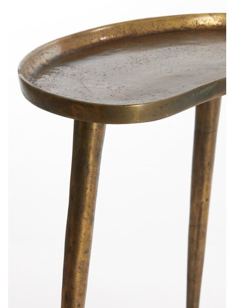 Tavolino da salotto in metallo 30x53 cm Lienz - Light & Living